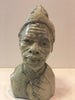 Batter Jade Stone Sculpture of African Man