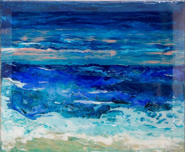 Ocean Art Beach Candy Original Painting Limited Edition Print of OCEANS Series