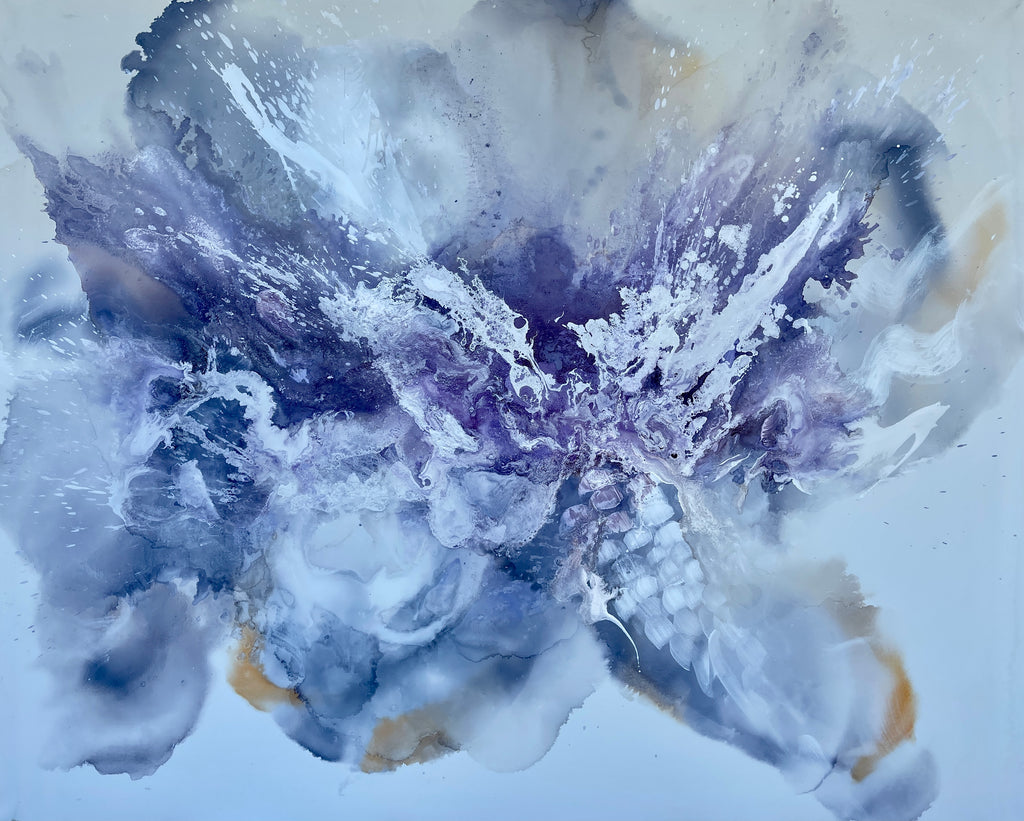 Lavender Angel - Abstract Artwork