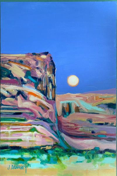 Rising Moon Moab Utah